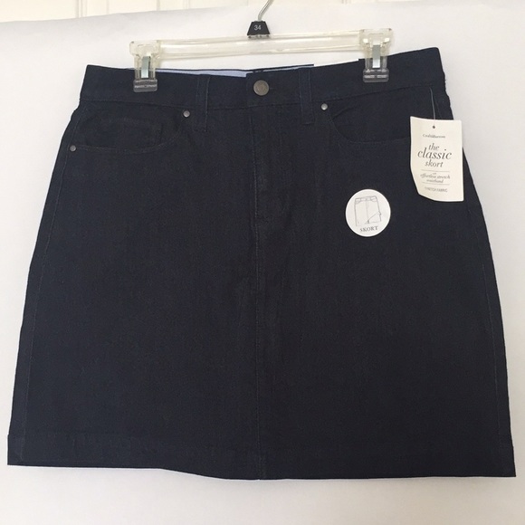 croft & barrow Pants - 🆕 Croft & Barrow dark denim skort